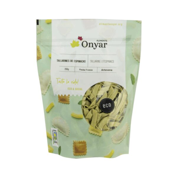 Tagliatelle espinac - bossa 250 gr