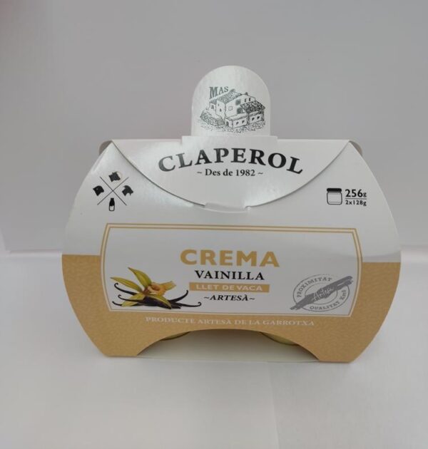 Crema de VAINILLA- LOT 2 X 128 cc