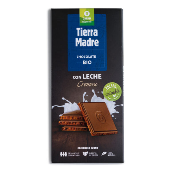 Xocolata en rajola amb llet, 100g, ref. 10225608