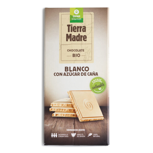 Xocolata blanca en rajola, 100g, ref. 10225677