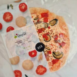Pizza de verdures